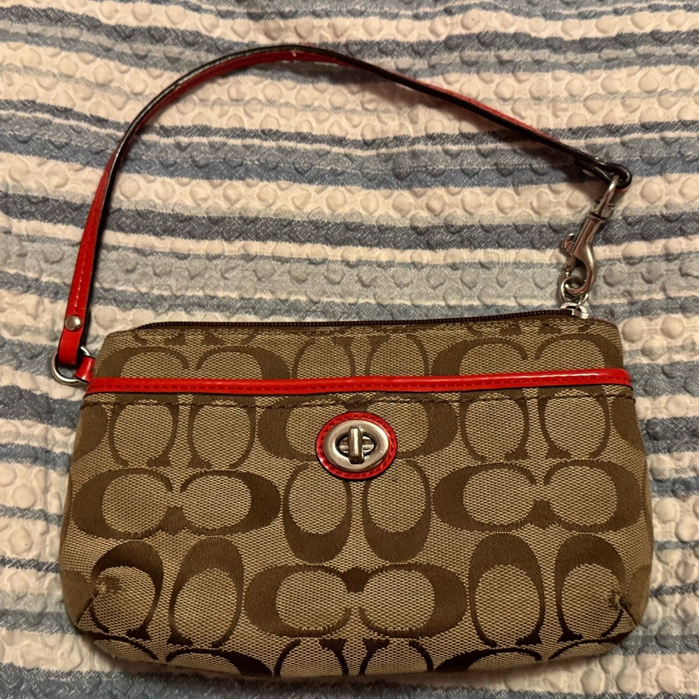 Coach wristlet